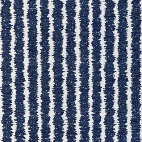 KRAVET COUTURE 36917.5.0 SEAPORT STRIPE MARINE Fabric - Eade's Wallpaper