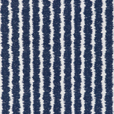 KRAVET COUTURE 36917.5.0 SEAPORT STRIPE MARINE Fabric - Eade's Wallpaper
