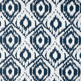 KRAVET COUTURE 36921.51.0 MILOS DAMASK MARINE Fabric - Eade's Wallpaper
