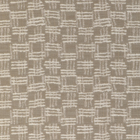 KRAVET COUTURE 36928.16.0 CROSS WAVES SAND Fabric - Eade's Wallpaper