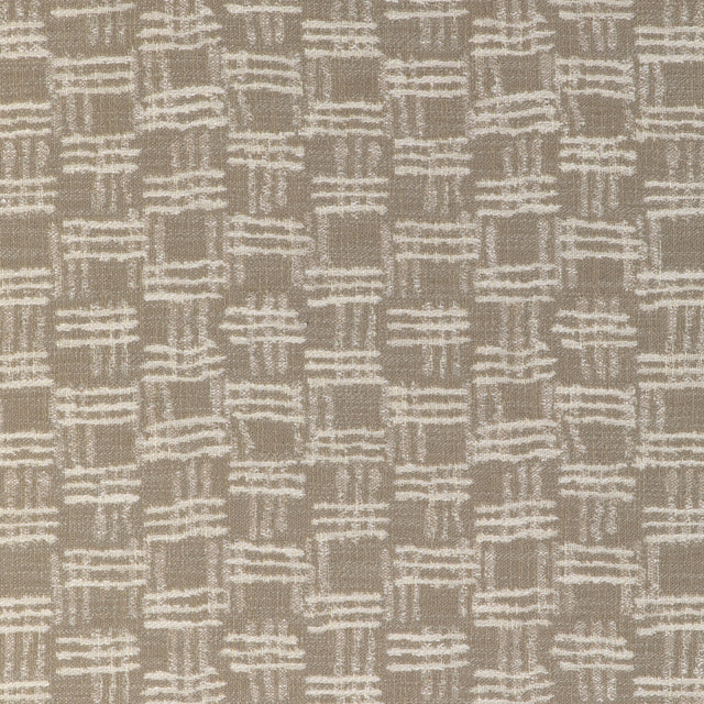 KRAVET COUTURE 36928.16.0 CROSS WAVES SAND Fabric - Eade's Wallpaper