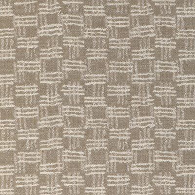KRAVET COUTURE 36928.16.0 CROSS WAVES SAND Fabric - Eade's Wallpaper