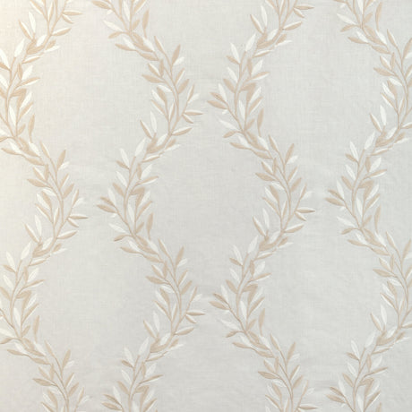 KRAVET DESIGN 36942.161.0 LEAF FRAME IVORY Fabric - Eade's Wallpaper