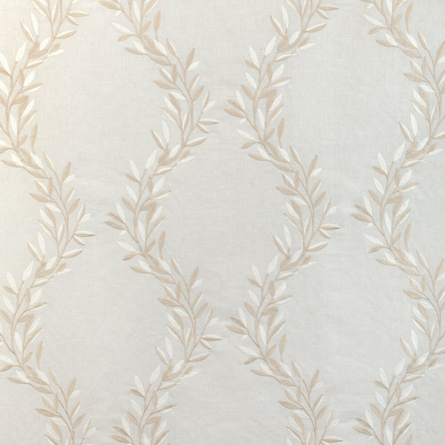 KRAVET DESIGN 36942.161.0 LEAF FRAME IVORY Fabric - Eade's Wallpaper