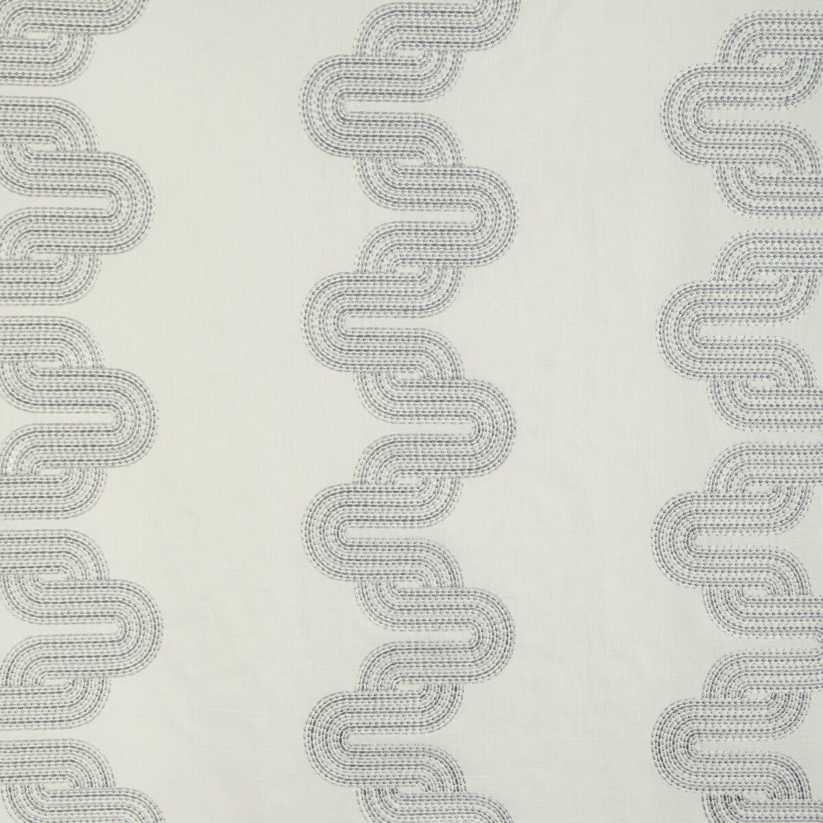 KRAVET DESIGN 36943.11.0 CLOUD CHAIN GREY Fabric - Eade's Wallpaper