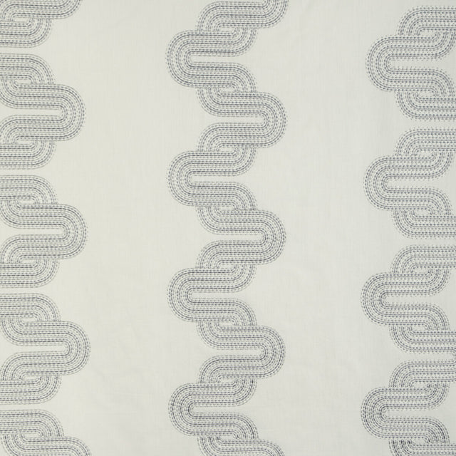 KRAVET DESIGN 36943.11.0 CLOUD CHAIN GREY Fabric - Eade's Wallpaper