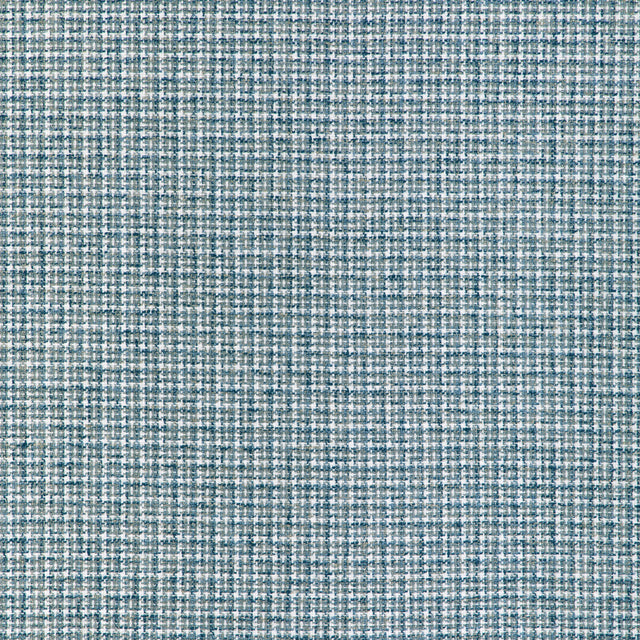 KRAVET BASICS 36950.5.0 ARIA CHECK INDIGO Fabric - Eade's Wallpaper