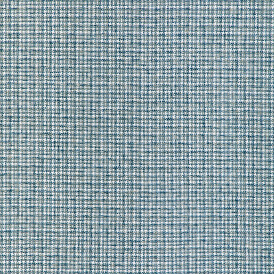 KRAVET BASICS 36950.5.0 ARIA CHECK INDIGO Fabric - Eade's Wallpaper