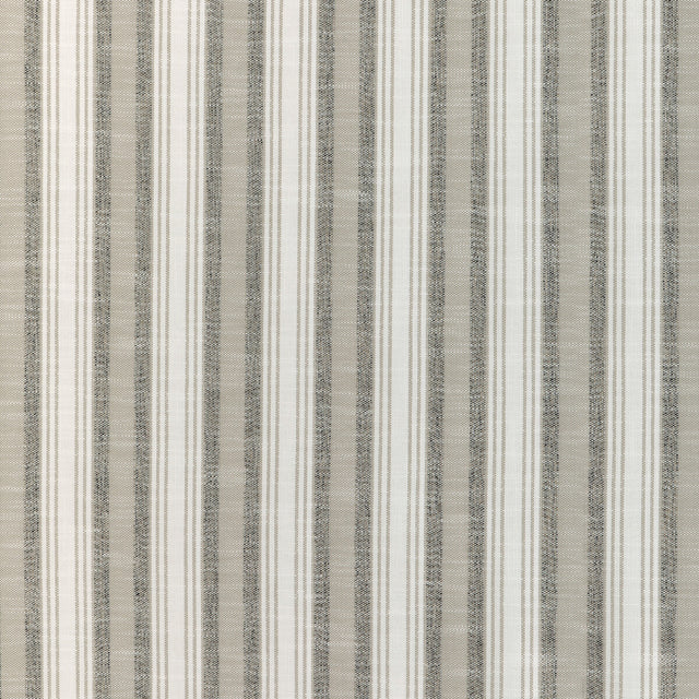 KRAVET DESIGN 37046.11.0 SIMS STRIPE CAFE Fabric - Eade's Wallpaper