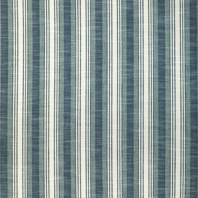 KRAVET DESIGN 37046.5.0 SIMS STRIPE MARINE Fabric - Eade's Wallpaper
