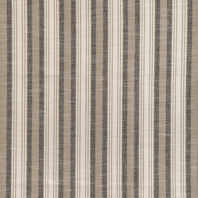 KRAVET DESIGN 37046.616.0 SIMS STRIPE LATTE Fabric - Eade's Wallpaper