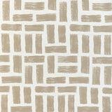 KRAVET DESIGN 37055.106.0 BRICKWORK TAUPE Fabric - Eade's Wallpaper
