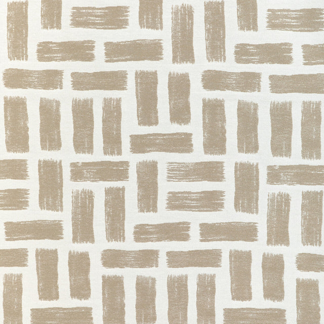 KRAVET DESIGN 37055.106.0 BRICKWORK TAUPE Fabric - Eade's Wallpaper