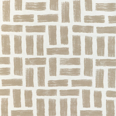 KRAVET DESIGN 37055.106.0 BRICKWORK TAUPE Fabric - Eade's Wallpaper
