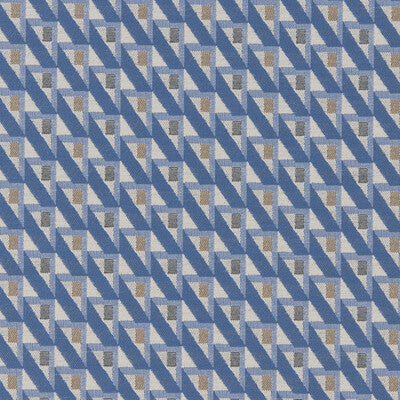 KRAVET CONTRACT 37369.15.0 SQUARE ROOT BLUEJAY Fabric