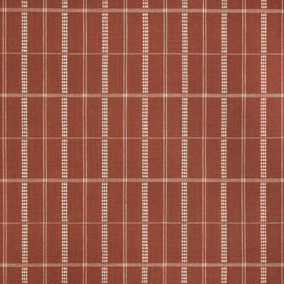 KRAVET COUTURE 37378.24.0 AGATTI CHECK CLAY Fabric - ATELIER PRINTS & WEAVES