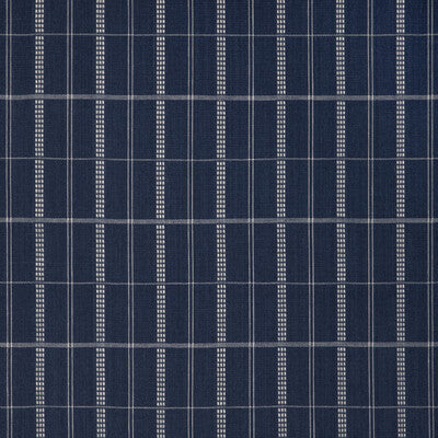 KRAVET COUTURE 37378.51.0 AGATTI CHECK MARINE Fabric - ATELIER PRINTS & WEAVES