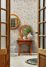 Eijffinger 375001 Espen Khaki Floral Wallpaper