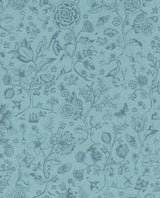 Eijffinger 375012 Ambroos Blue Woodland Wallpaper