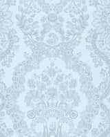 Eijffinger 375045 Grillig Light Blue Damask Wallpaper