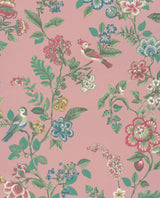 Eijffinger 375063 Willem Blush Painted Garden Wallpaper