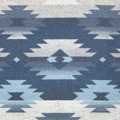 KRAVET COUTURE DESERT DIAMONDS 37527.5.0 in INDIGO Fabric - 