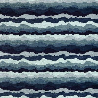 KRAVET COUTURE COPA CABANA 37629.5.0 in INDIGO Fabric - ALFR