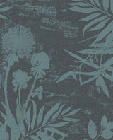 Eijffinger 379034 Hedda Turquoise Botanical Wallpaper