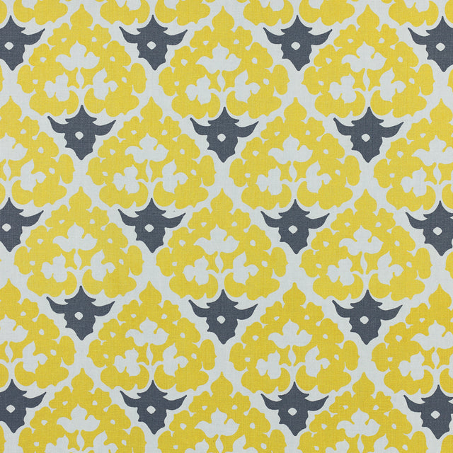 Schumacher 37N82 OMAR in SULPHUR Fabric - RAOUL TEXTILES