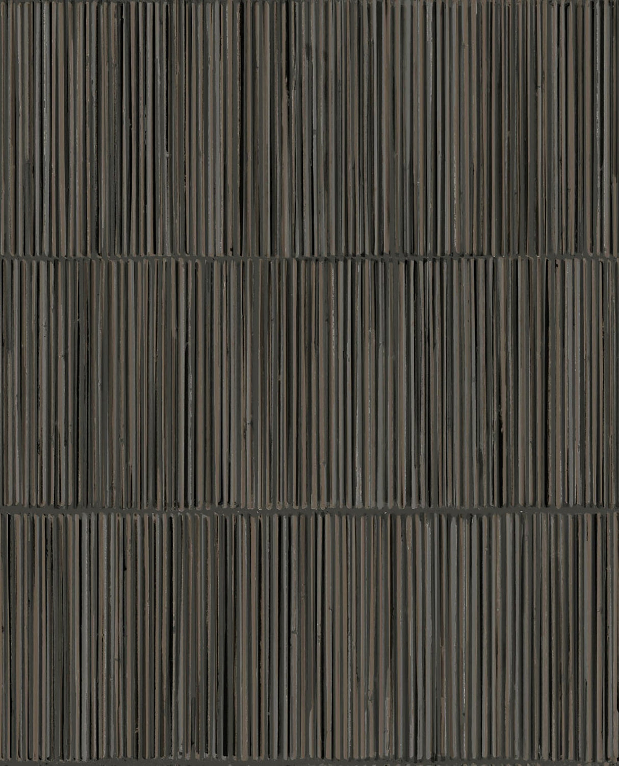 Eijffinger 391510 Aspen Charcoal Natural Stripe Wallpaper