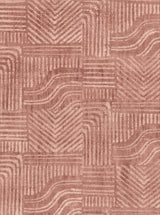 Eijffinger 391531 Pueblo Red Global Geometric Wallpaper