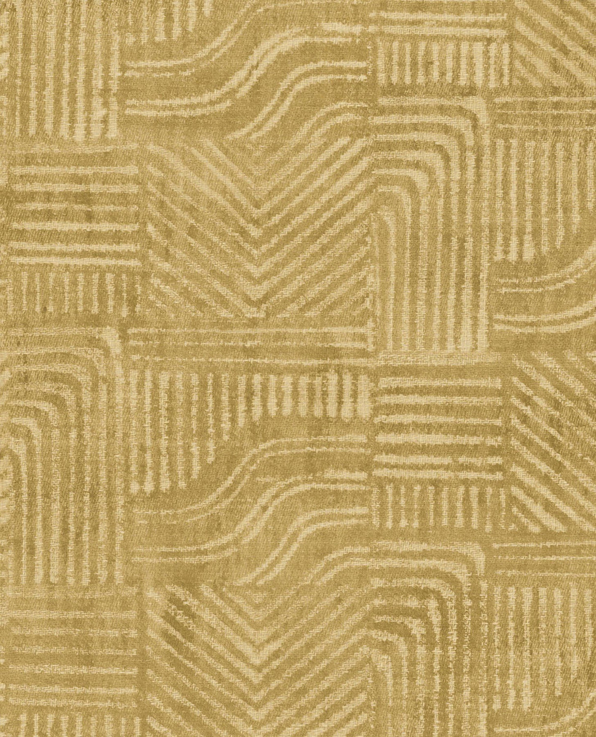Eijffinger 391535 Pueblo Mustard Global Geometric Wallpaper