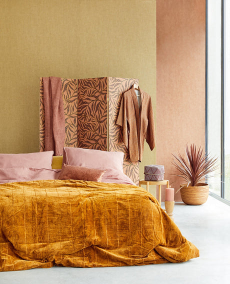 Eijffinger 391546 Bayfield Wheat Weave Texture Wallpaper