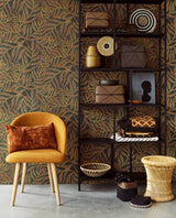 Eijffinger 391553 Montrose Multicolor Leaves Wallpaper