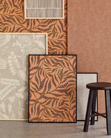 Eijffinger 391554 Montrose Coral Leaves Wallpaper