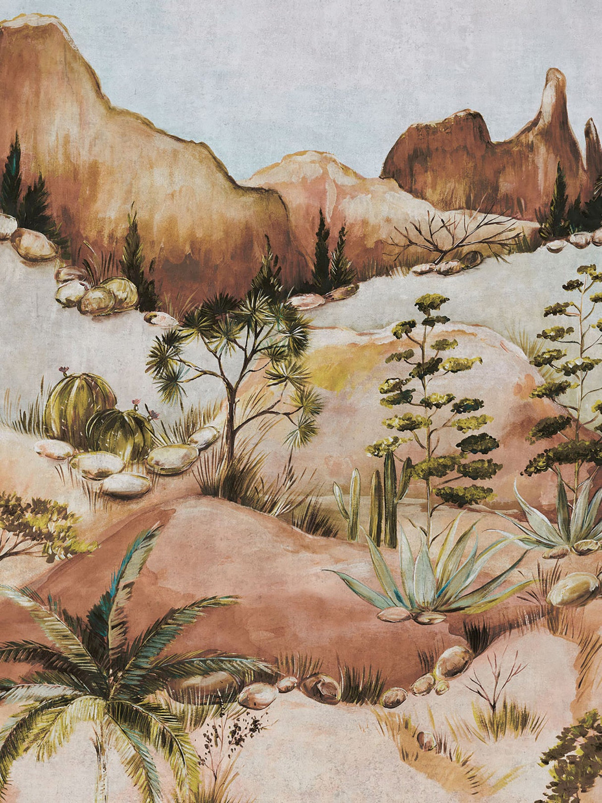 Eijffinger 391565 Scenic Savanna Earth Wall Mural