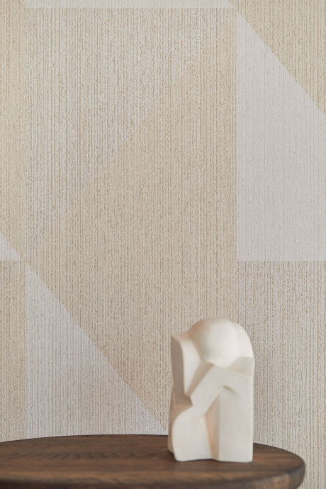 Eijffinger 395821 Diamond Khaki Tri-Tone Geometric Wallpaper