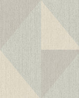 Eijffinger 395822 Diamond Light Blue Tri-Tone Geometric Wallpaper