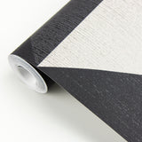 Eijffinger 395823 Diamond Black Tri-Tone Geometric Wallpaper