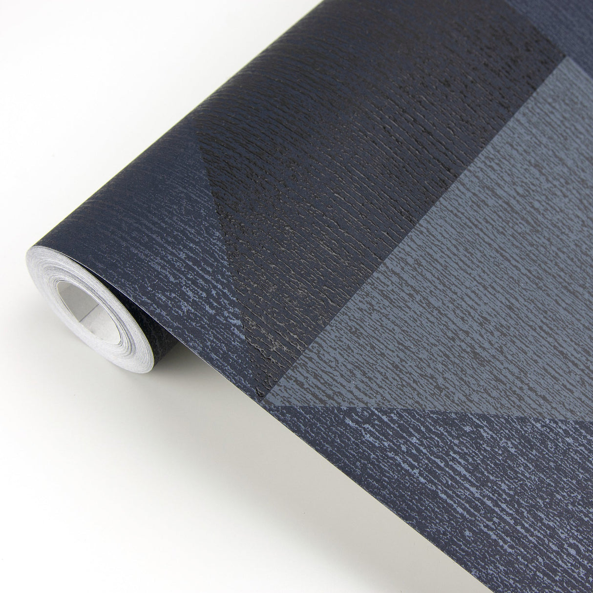 Eijffinger 395826 Diamond Blue Tri-Tone Geometric Wallpaper