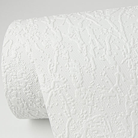 Brewster 4000-96295 Freese White Splatter Paintable Wallpaper