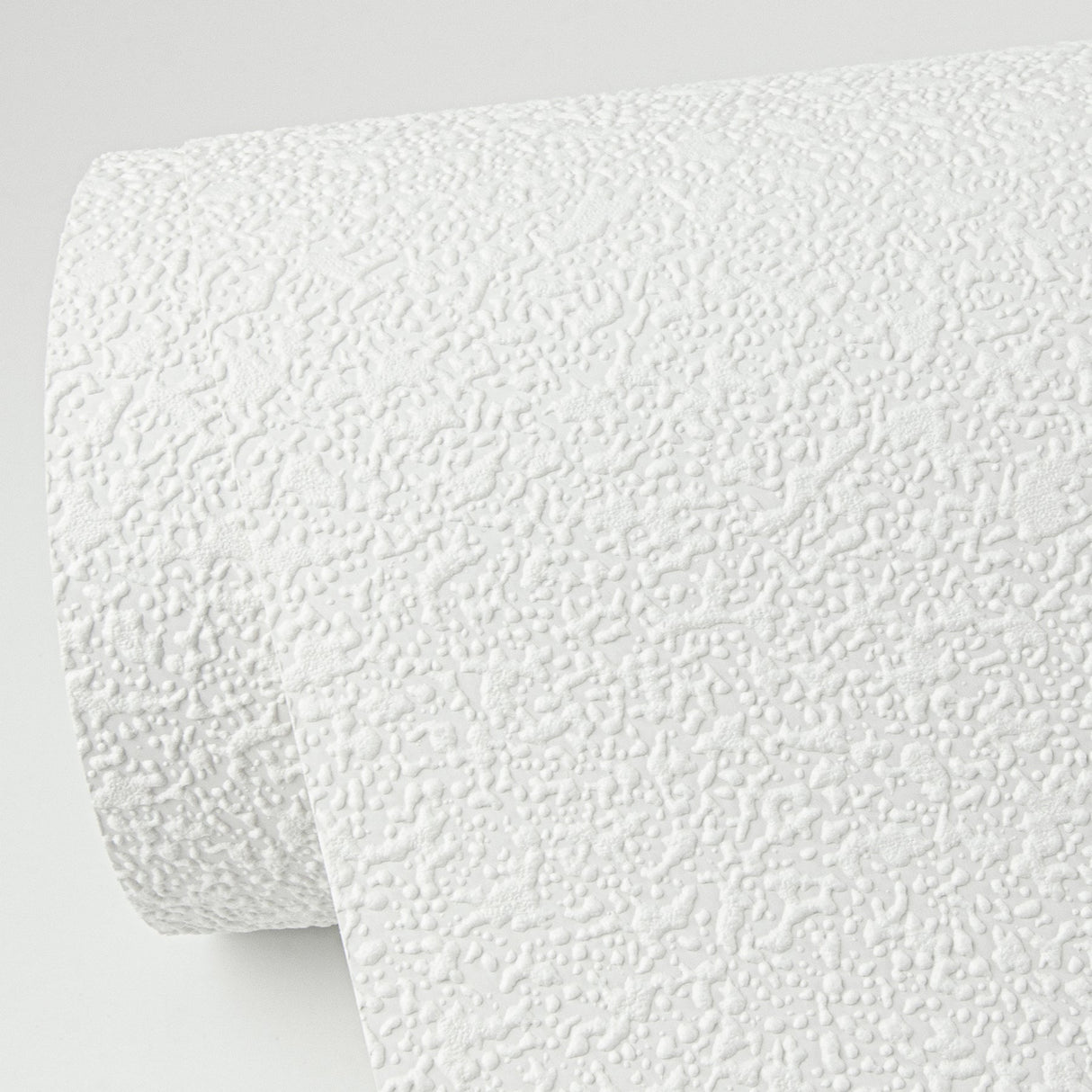 Brewster 4000-96299 Stinson White Stucco Texture Paintable Wallpaper