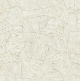 A-Street Prints 4014-26400 Aldabra Taupe Textured Geometric Wallpaper