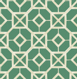 A-Street Prints 4014-26410 Livia Green Trellis Wallpaper