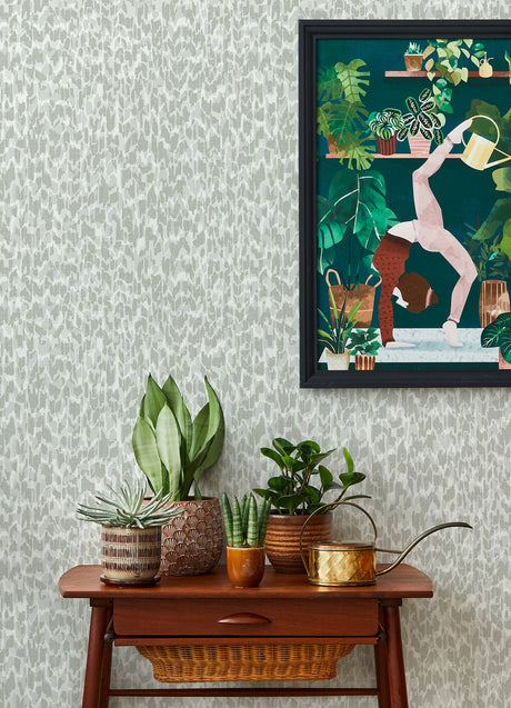 A-Street Prints 4014-26432 Flavia Grey Animal Print Wallpaper