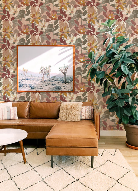 A-Street Prints 4014-26455 Koko Rose Floral Wallpaper