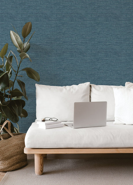 A-Street Prints 4014-26460 Exhale Denim Texture Wallpaper
