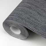 Advantage 4015-3443-35 Cahaya Black Woven Wallpaper