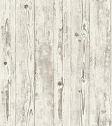 Advantage 4015-427301 Albright White Weathered Oak Panels Wallpaper