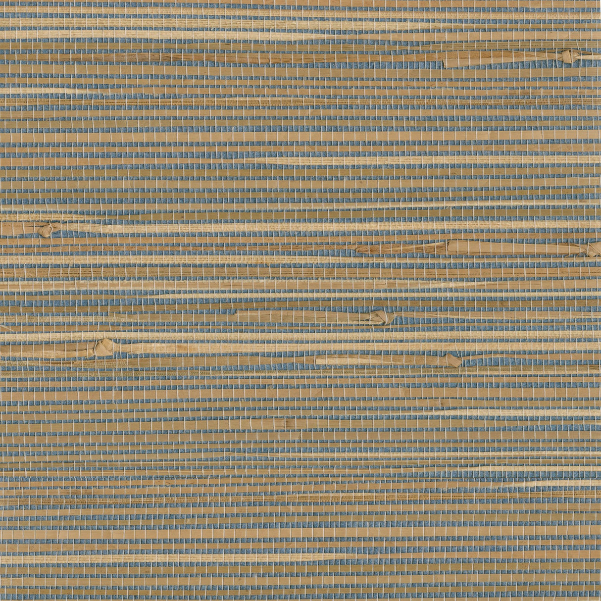 Eade’s Jissai Mariner Blue Grasscloth Wallpaper Mariner Blue